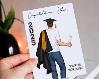 Graduation Card, Congratulations Grad Card, Happy Graduation Card, Custom Graduation Card, 2026 Graduation Card, Class of 2026, Congrats