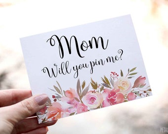 Will you pin me? Card - pinning ceremony card - nursing graduation - pinning ceremony gift - nurse pinning ceremony card, will you pin me