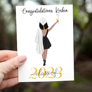 Graduation Card, Congratulations Grad Card, Happy Graduation Card, Custom Graduation Card, 2024 Graduation Card, Class of 2024, Congrats