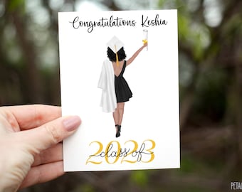 Graduation Card, Congratulations Grad Card, Happy Graduation Card, Custom Graduation Card, 2024 Graduation Card, Class of 2024, Congrats
