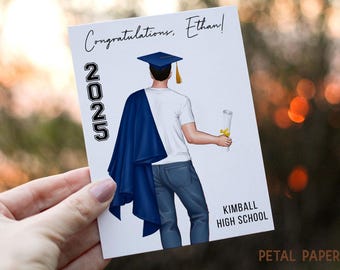 Graduation Card, Congratulations Grad Card, Happy Graduation Card, Custom Graduation Card, 2026 Graduation Card, Class of 2026, Congrats