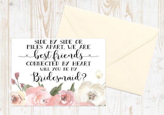best friend maid of honor proposal