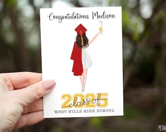 Graduation Card, Congratulations Grad Card, Happy Graduation Card, Custom Graduation Card, 2026 Graduation Card, Class of 2026, Congrats