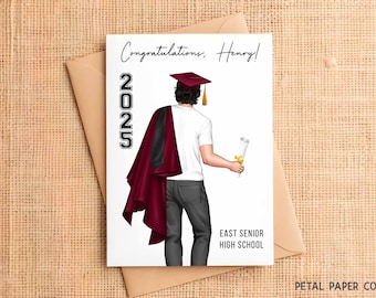 Graduation Card, Congratulations Grad Card, Happy Graduation Card, Custom Graduation Card, 2026 Graduation Card, Class of 2026, Congrats