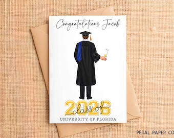 Graduation Card, Congratulations Grad Card, Happy Graduation Card, Custom Graduation Card, 2026 Graduation Card, Class of 2026, Congrats