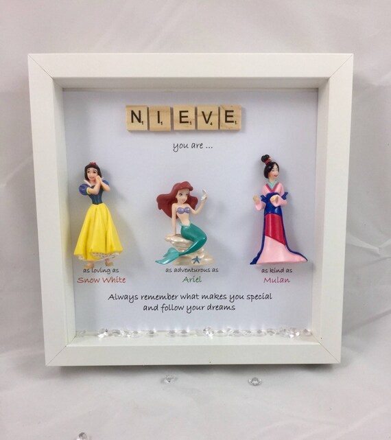 Disney Prinzessinnen Stil Figuren Rahmen Schneewittchen Frau  Jasmin-Schwester-Tochter-Freund Blumenmädchen Geschenk. Prinzessin Geschenk  Valentinstag - .de