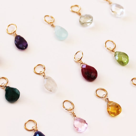 Birthstone necklace add on hotsell