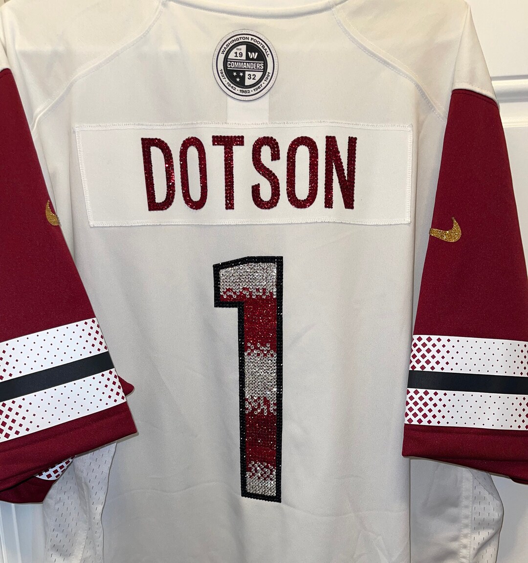 Custom NFL Rhinestone Jersey *(jersey Shown is for Display ONLY) - Etsy