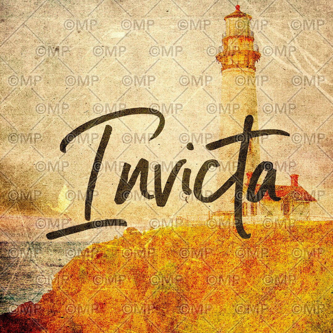 Invicta Lettering Invicta (digital Download, Various Sizes) - Etsy