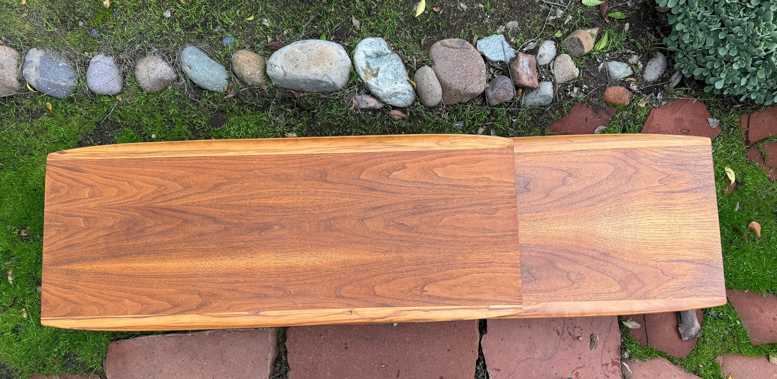 Mid Century Modern Walnut Coffee Table - Etsy