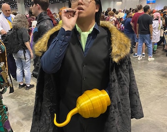 3D Printed Hook for Crocodile One Piece Cosplay Costume Mr O