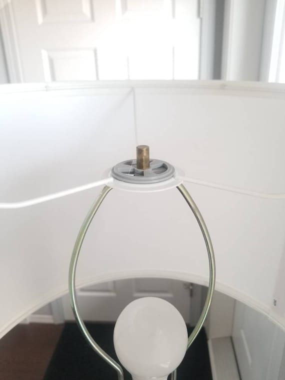 Lamp Shade Adapter Spider Harp To Uno Reducer Drum Floor Lamp Shade Adapter Spider Harp To Uno, Shades For Lamps With Harps