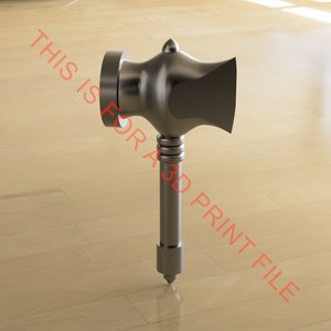 3D PRINT BESTAND - Asgardian War Hammer MCU Thor Beta Ray Bill Cosplay Prop