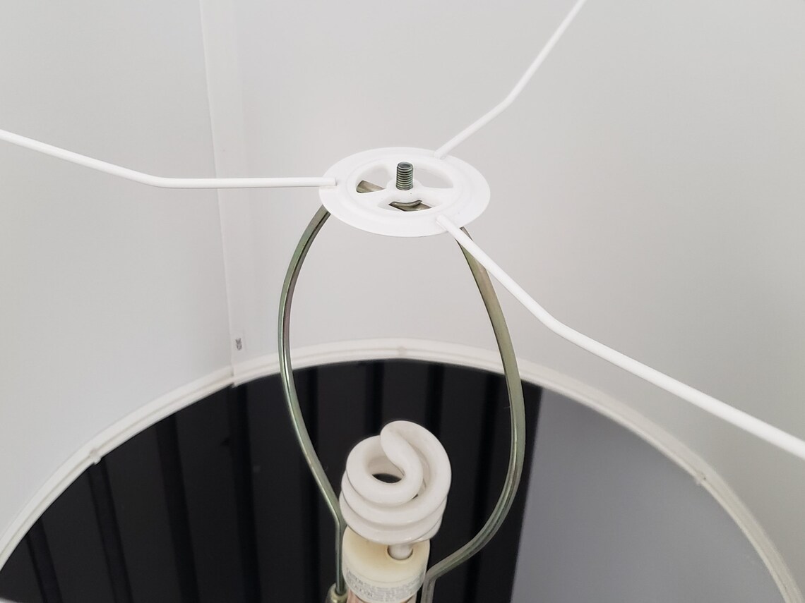 Lamp Shade Adapter Spider Harp to UNO Drum Floor Lamp Pendant Etsy