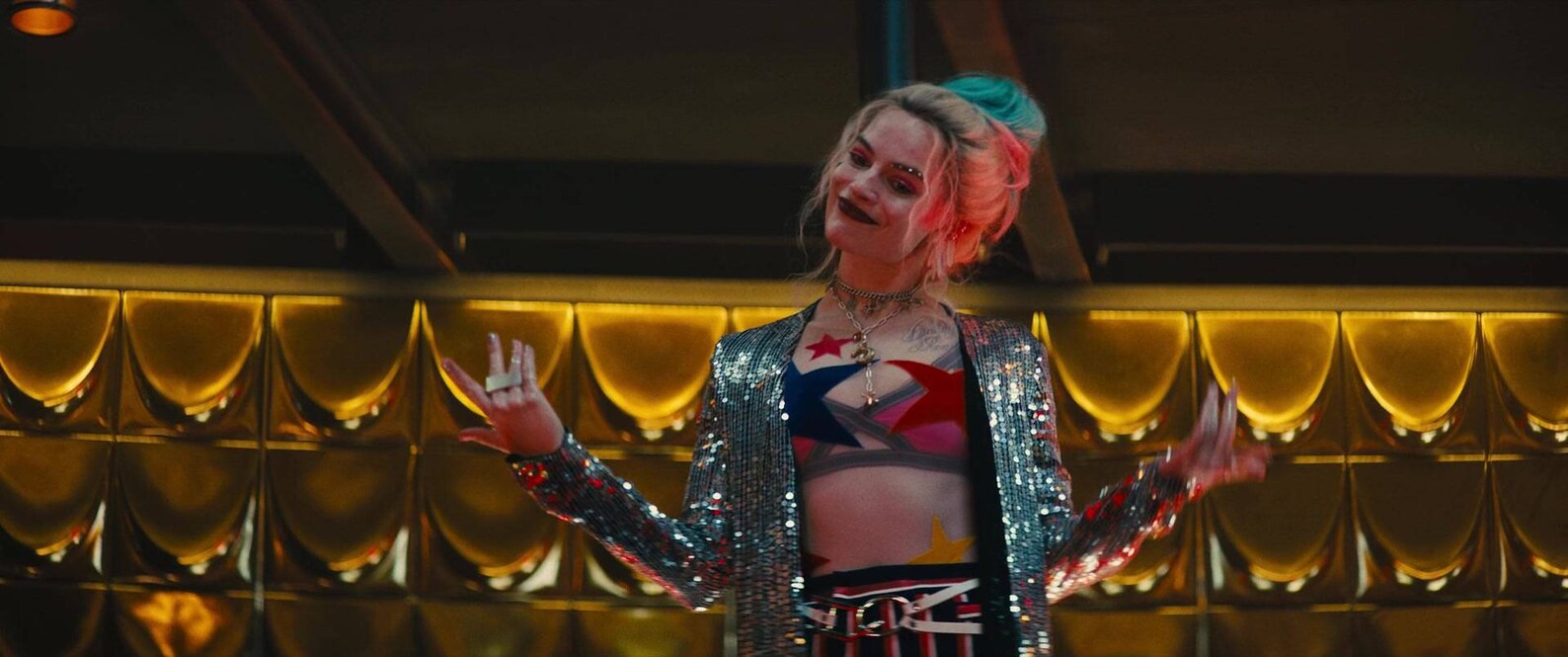 Belt Buckle for Harley Quinn Birds of Prey Club Scene 3D