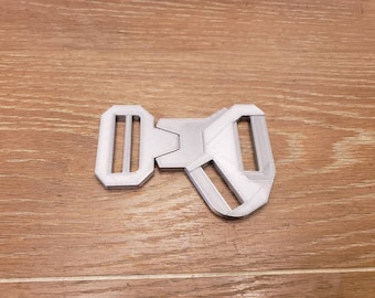 3D Printed Belt Buckle for Winter Soldier Costume Bucky Sebastian Stan