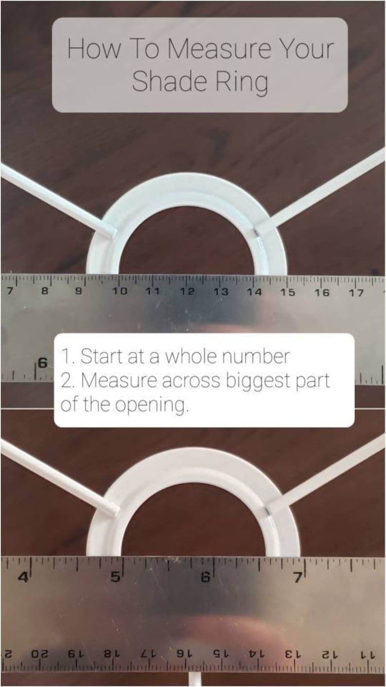 Lamp Shade Adapter Spider Harp to UNO Drum Floor Lamp Pendant Etsy