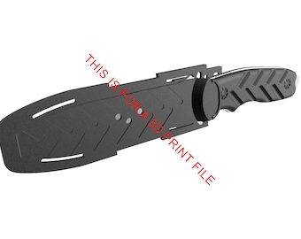 3D PRINT FILE - Winter Soldier Back Knives Gerber Yari 2