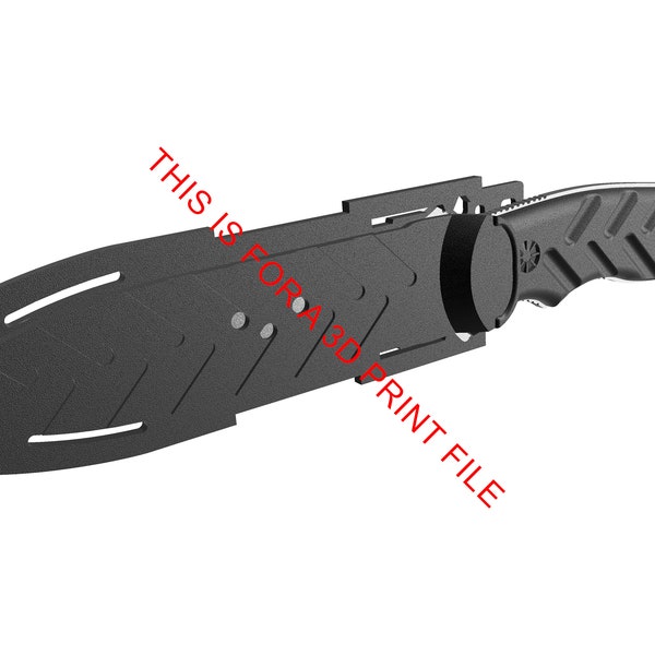 ARCHIVO DE IMPRESIÓN 3D - Winter Soldier Back Knives Gerber Yari 2