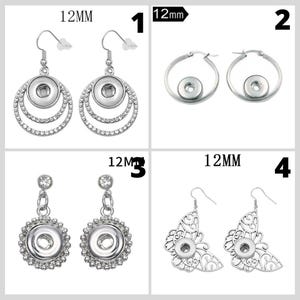 12mm Snap Jewelry Earrings - Item# 0543-0010-8715-4441