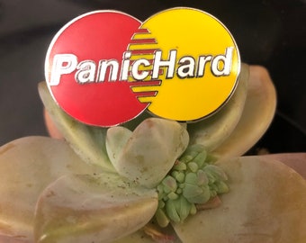 Panic Hard Hat Pin