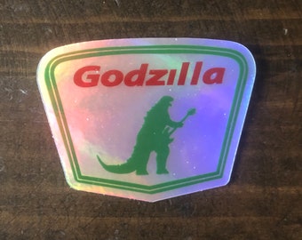 Godzilla Foil Sticker