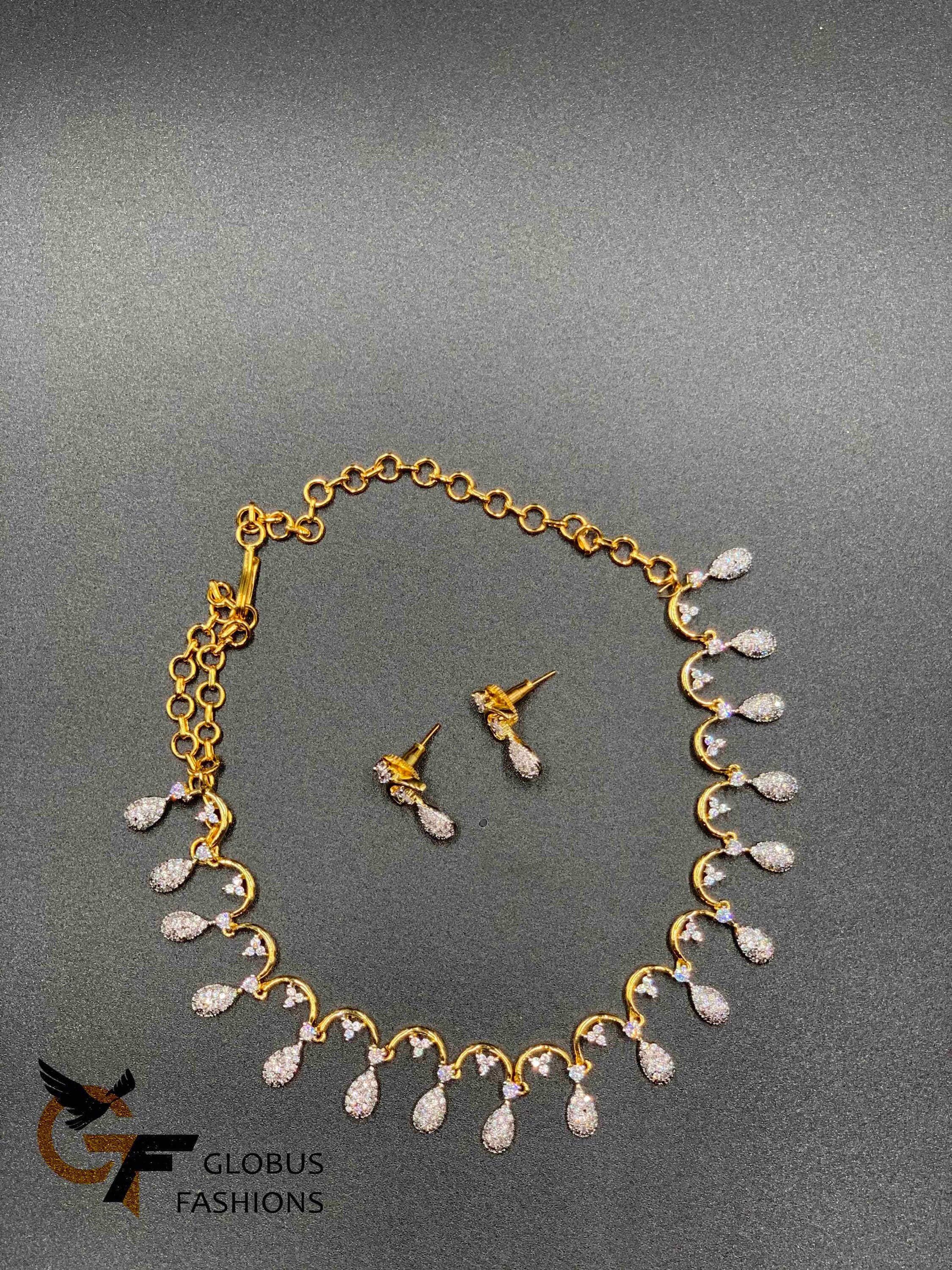 Silver Necklace Gold Necklace Party Necklace Necklace Set