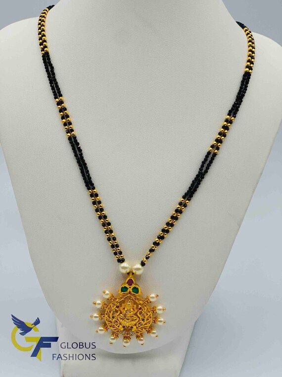 Black Diamond Beads Chain/ Mangalsutram 