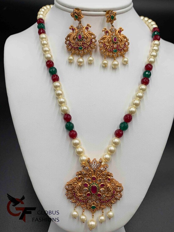 Beads pendant best sale sets