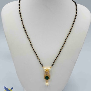 Peacock Design Pendant/ Mangalsutram 