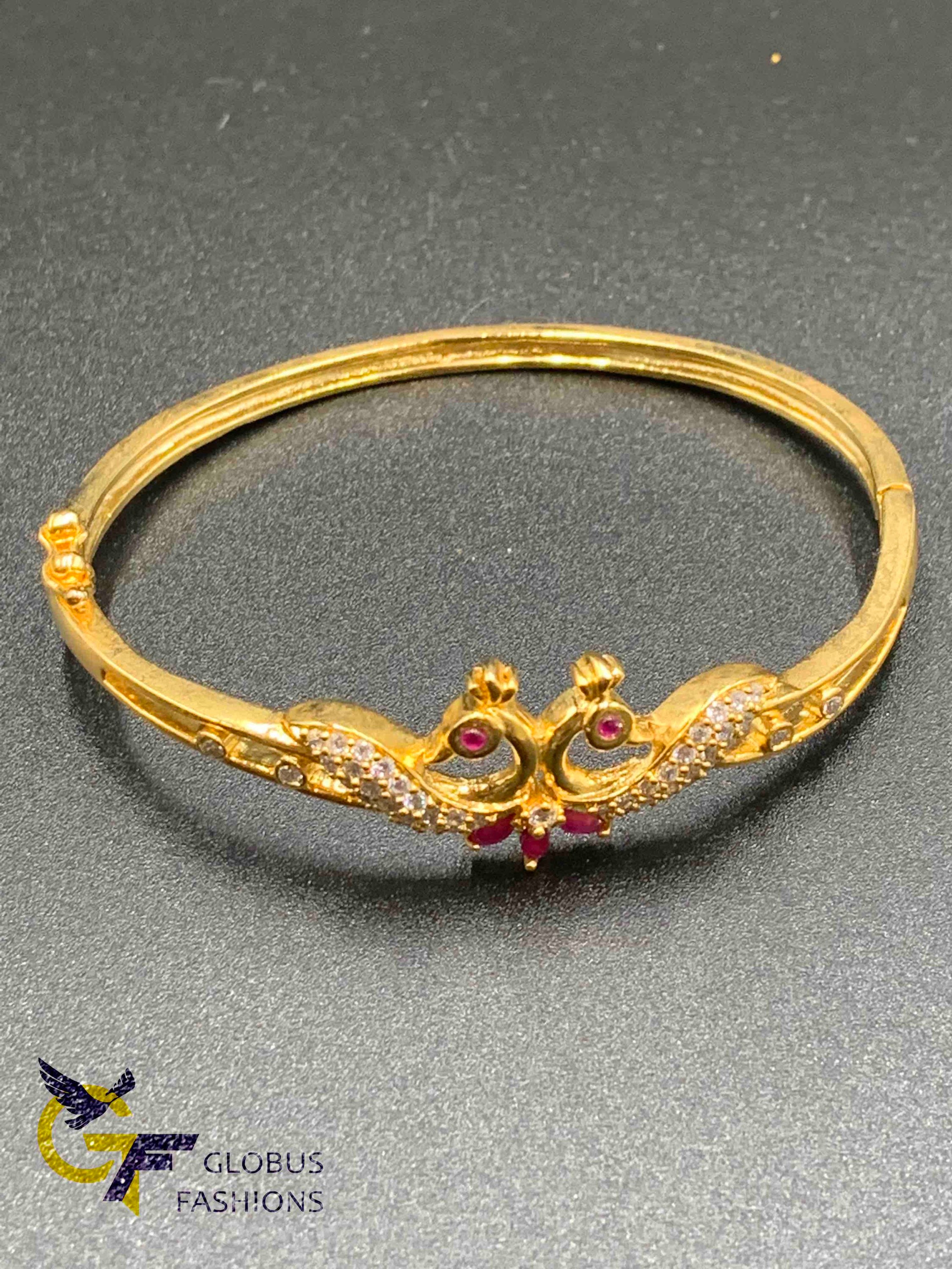 Peacock Bracelet - SAADHGEE – House Of Aarai