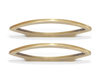 5.70" 2 pcs Solid brass Retro Classic Pulls Handle | Solid Bar Type Handle Brass Cabinet Drawer Handle Knob Pull Handle