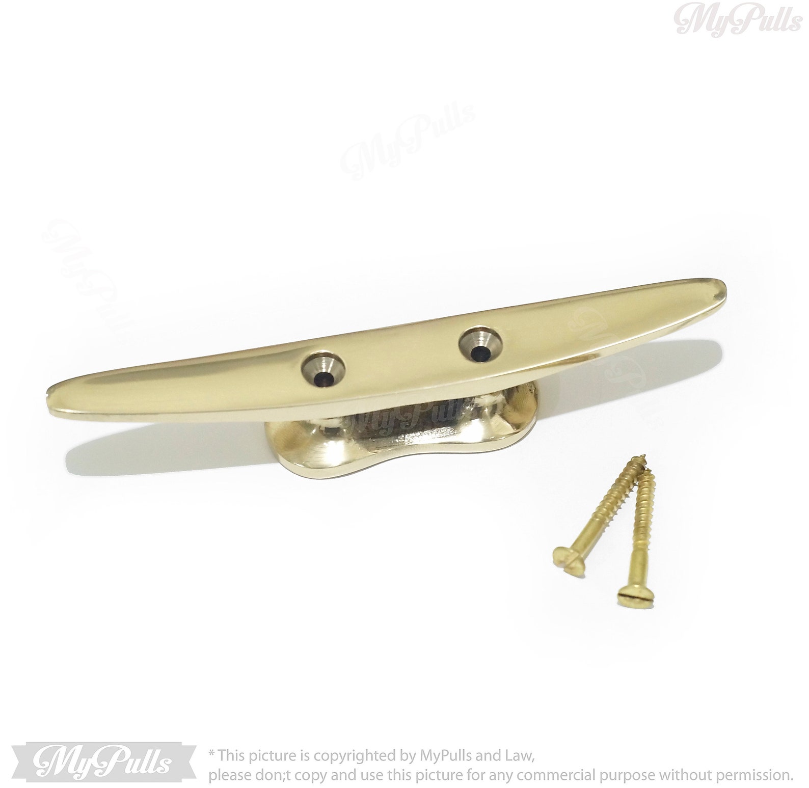5.51 Lot 2 Pcs Solid Brass Boat Cleat Hooks GOLD Finish Etsy