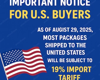 Important Notice for U.S. Buyers – 19% Import Tariff on Indonesian Brass Hardware (Effective Aug 29, 2025)
