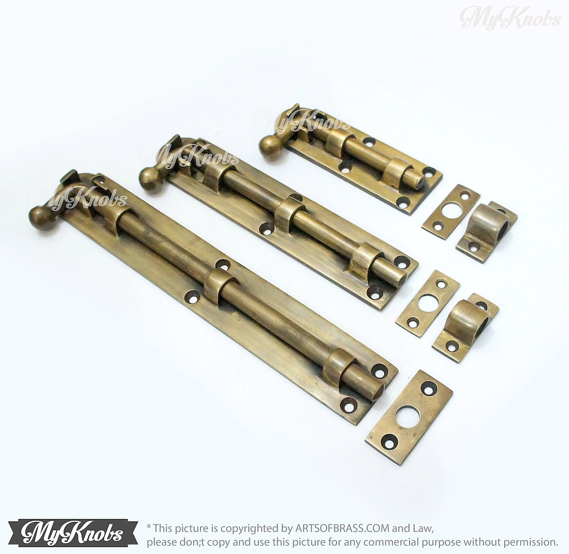 Solid Brass Gate Door Latch Slot Vintage Western Door Safe Etsy