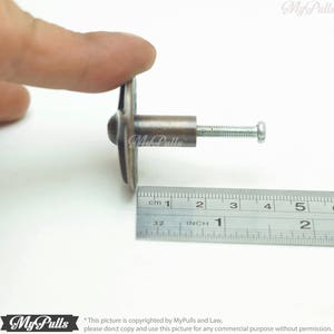 Western star drawer pulls in solid brass finish