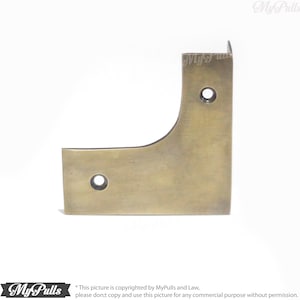 Brass corner protectors for table furniture hardware