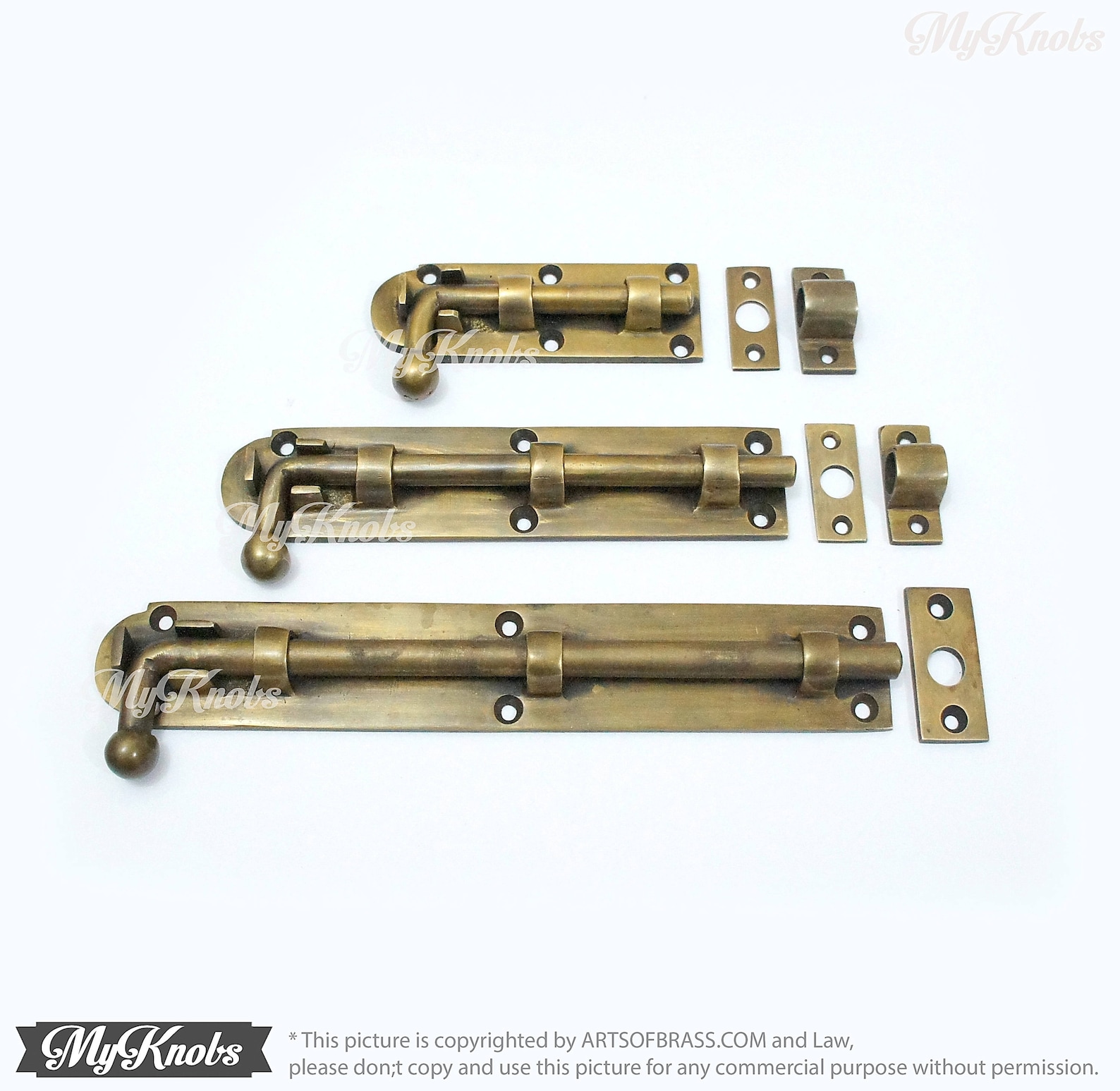 Solid Brass Gate Door Latch Slot Vintage Western Door Safe Etsy