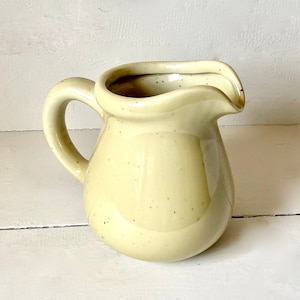 Galaxy Pitcher, Speckled White Stoneware Pouring Pitcher, Isamu Kenmochi, Trend Pacific, Farmhouse Pitcher, Collectible Pitcher, Pouring