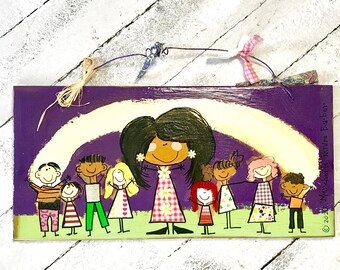 Kids Are My Business Sign, Personalized Sign, Principal&#39;s Office, School Nurse, African-American Teacher, Marchel&#39;le Renise Barber