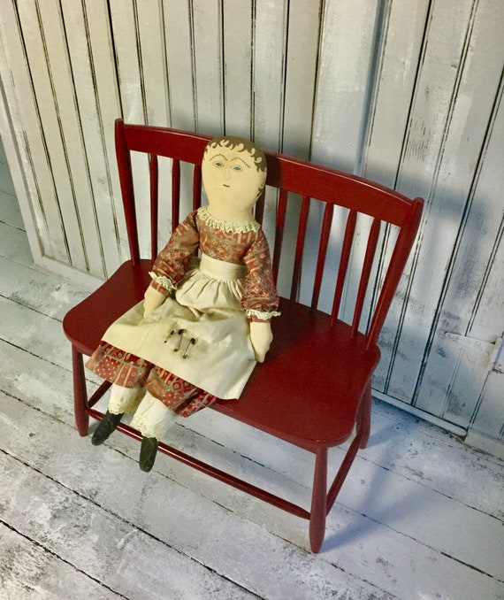 【中古】 人形娼館/ＣＤ/CAS-1031 31 Inch Vintage Cloth Doll, Fairfield Folk Art Inc Doll