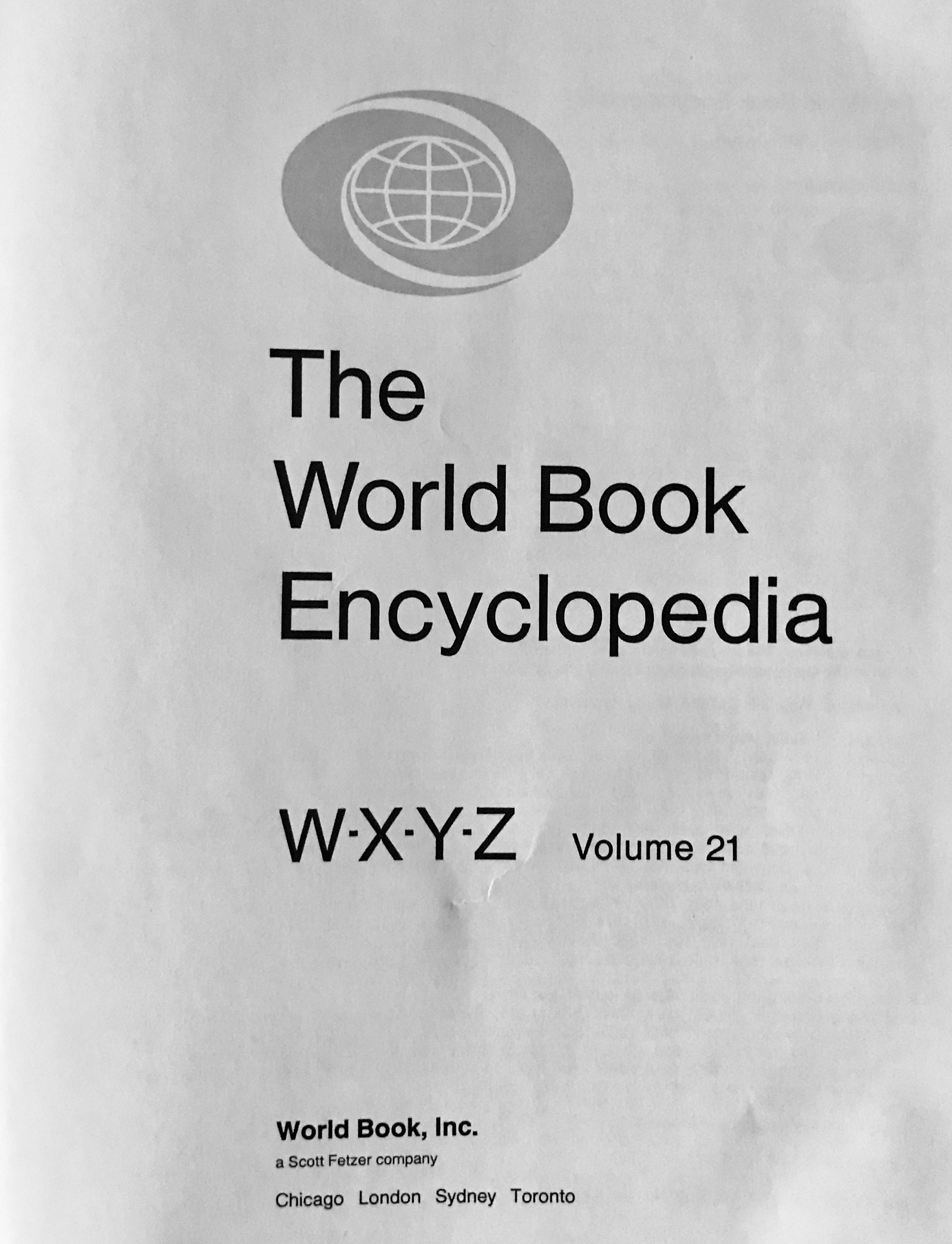 1984 World Book Encyclopedia A-Z Books 22 Books in All Home - Etsy ...