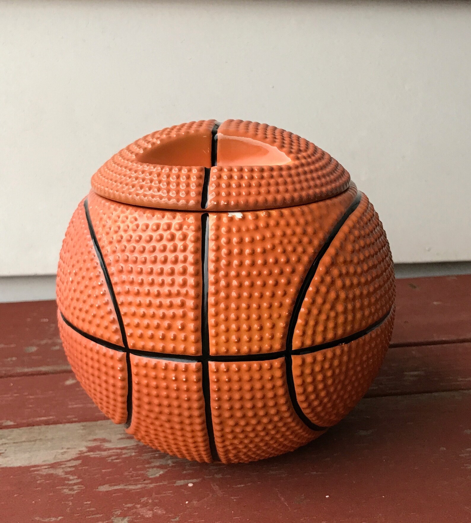Basketball Container Ceramic Snickers Basketball Jar Cookie Etsy