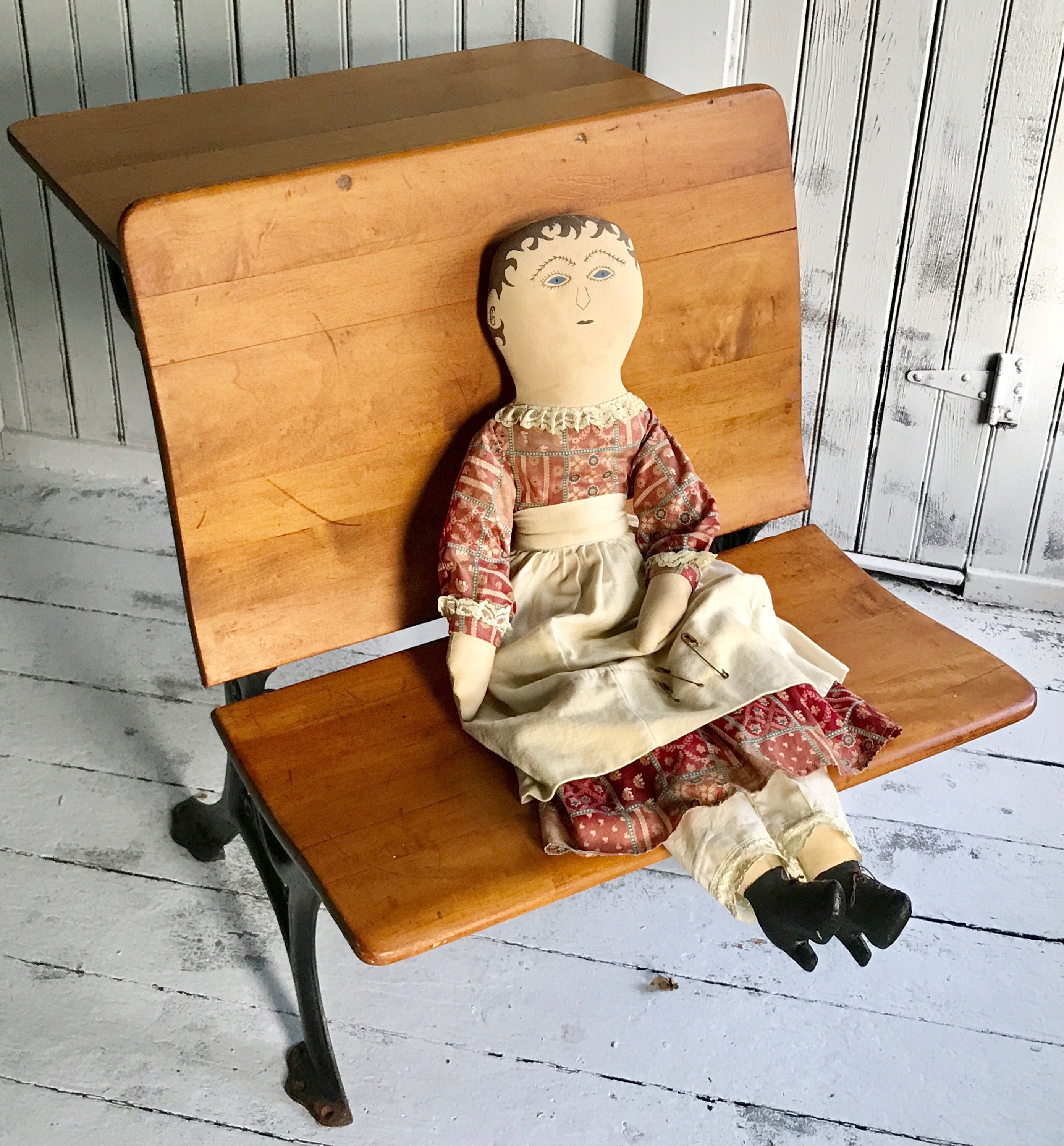 antique doll ୨୧ .·*°.·*° アンティーク ペグドールの通販