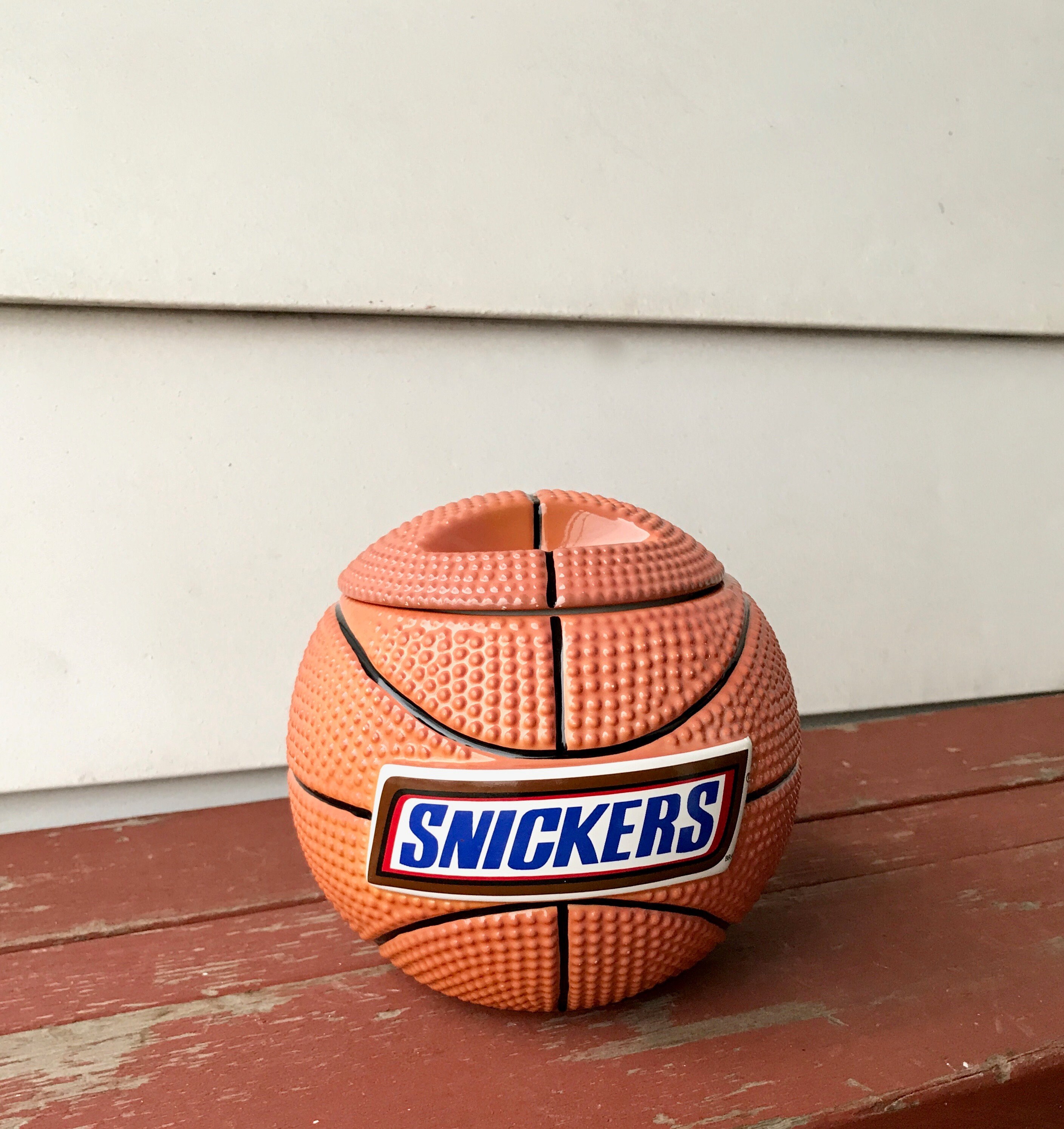 Basketball Container Ceramic Snickers Basketball Jar Cookie Etsy
