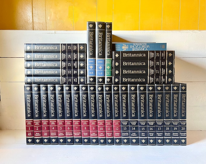LAST Encyclopaedia Britannica, 2010 Encyclopedia Britannia Complete Set, 1992 Treasury Combo Set