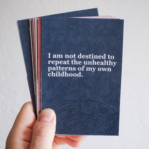 Druckbare Affirmationen für Eltern, positive Affirmationskarten für Eltern, 20er Set