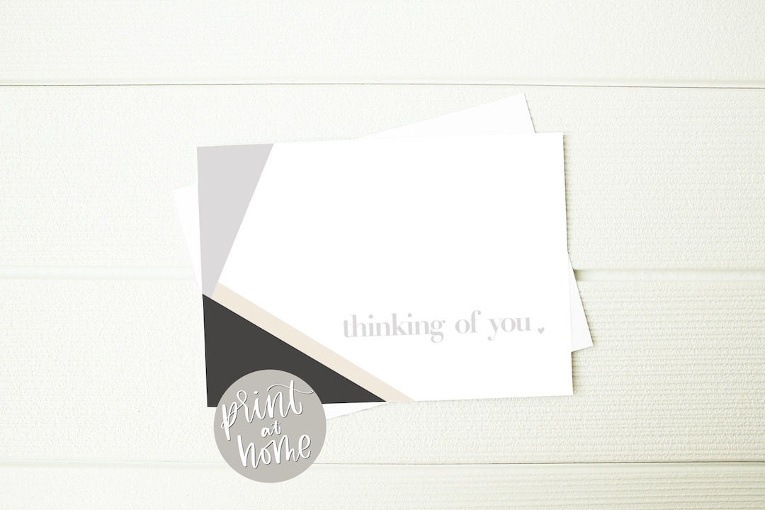 Thinking of You Printable Card, Sympathy Card Digital Download - Etsy