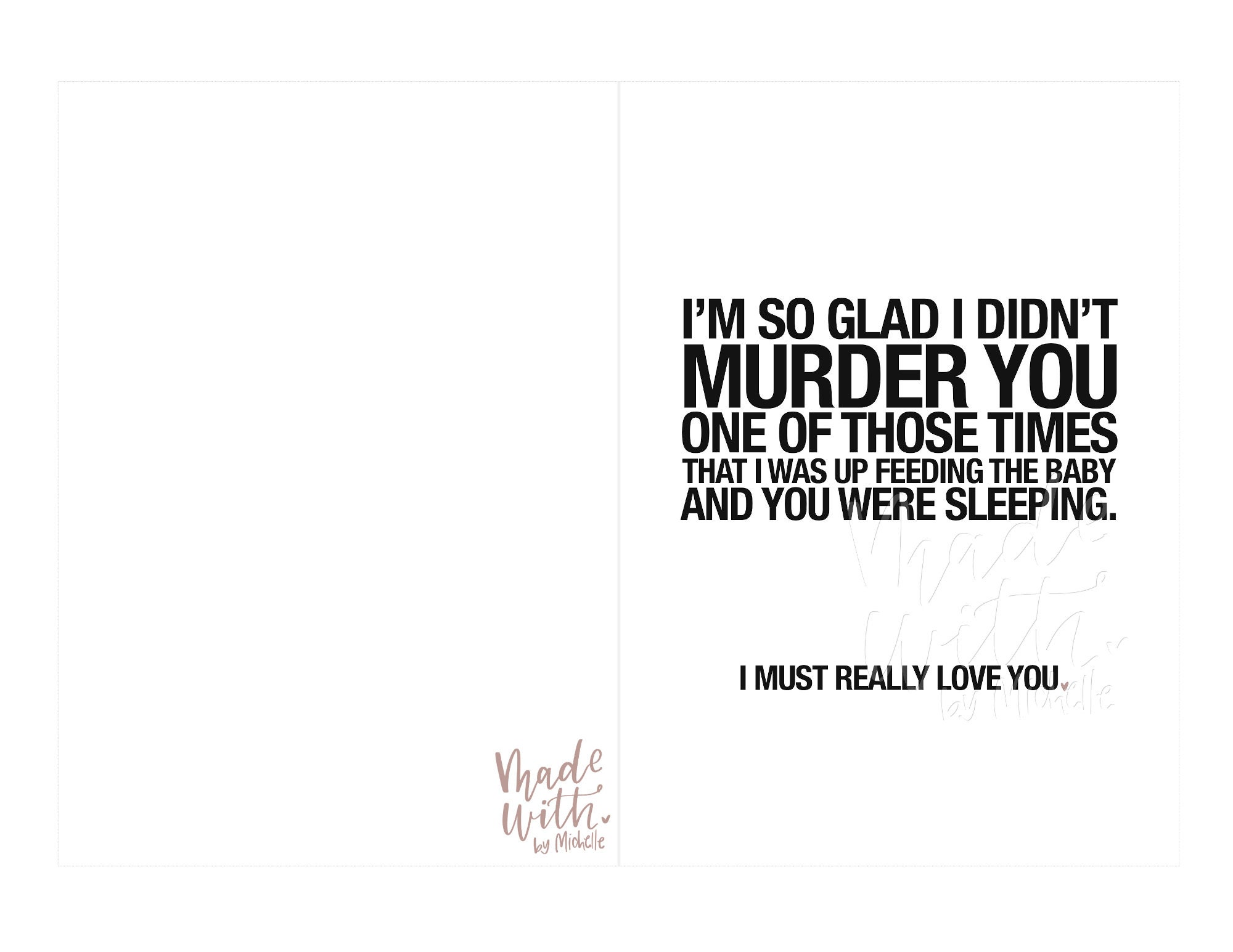 Printable Funny Card for Husband, Humor Father's Day Anniversary Love ...