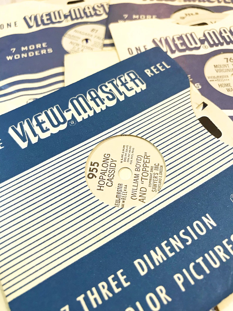 Vintage Viewmaster Reels. Random View-Master Reels. 5
